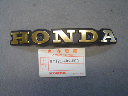 Emblème droit réservoir Honda CB750K7 - Réf. 87121405000
