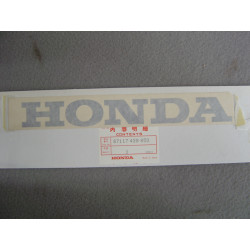 Décor autocollant carénage Honda CB900F – Réf. 87117438850