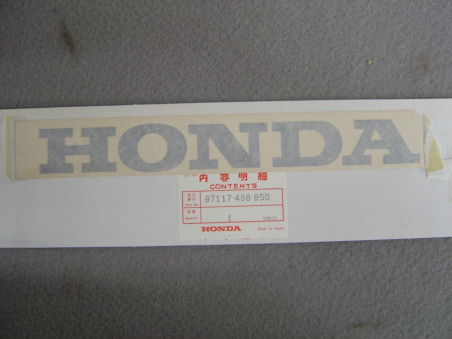 Décor autocollant carénage Honda CB900F – Réf. 87117438850