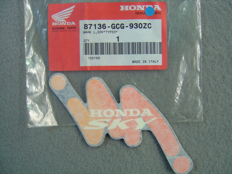 Autocollant capot gauche Honda SGX50 – Réf. 87136GCG930ZC