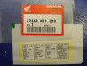 Autocollant de sécurité type2 de ANF125 Innova 05-06 CB1000FP R T 93-96