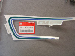 Autocollant couvercle gauche Honda CM125 - Réf. 87137KC2680ZD