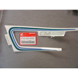 Autocollant couvercle gauche Honda CM125 - Réf. 87137KC2680ZD