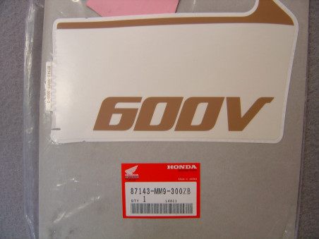 Décor autocollant carénage droit Honda XL600VJ 1988 - YR151
