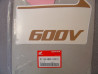 Décor autocollant carénage droit Honda XL600VJ 1988 - YR151