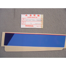Autocollant boîte à outils Honda XRV750 - Réf. 87167MV1300ZA