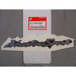 Décor autocollant couvercle latéral gauche Honda XRV750T 1996
