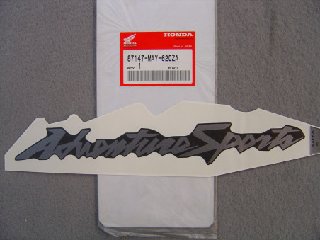 Décor autocollant couvercle latéral gauche Honda XRV750T 1996