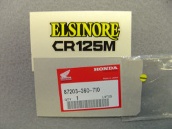Décor autocollant cache latéral Honda CR125M 75 USA | Réf. 87203-360-710