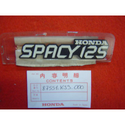 Emblème logo face avant Honda CH125 Spacy 84-86 | 87551KJ9000