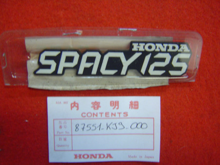 Emblème logo face avant Honda CH125 Spacy 84-86 | 87551KJ9000