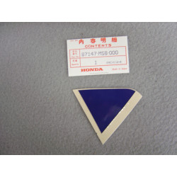 Décor autocollant droit Honda XRV650J 88 – Réf. 87147MS8000