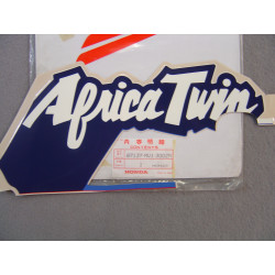Décor autocollant carénage gauche Honda XRV750 Africa Twin