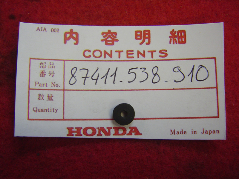 Rondelle caoutchouc emblème Honda GL1000 GL1100 GL1200 VF750C