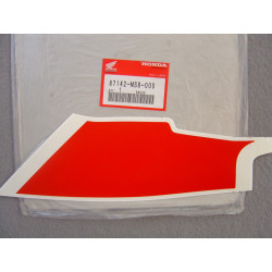 Autocollant réservoir gauche Honda XRV650 – Réf. 87142MS8000