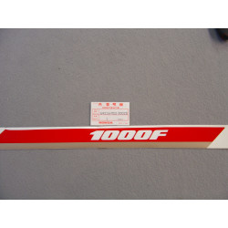 Décor autocollant carénage supérieur droit Honda CBR1000FK 1989