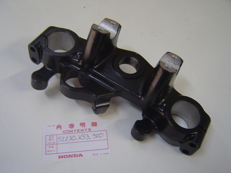 Té supérieur de fourche Honda MTX125R/R2 - Réf. 53230KS3900