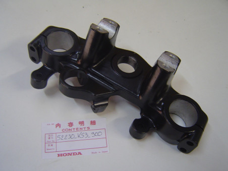 Té supérieur de fourche Honda MTX125R/R2 - Réf. 53230KS3900