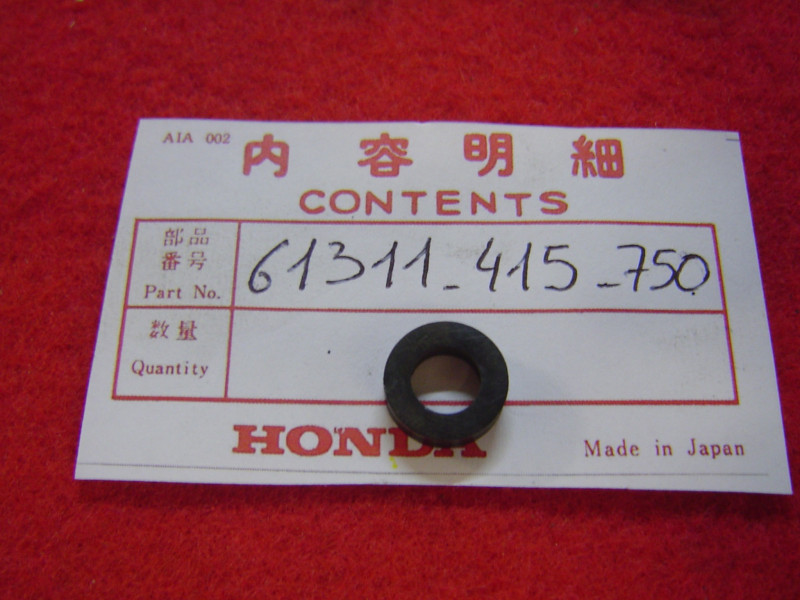 Rondelle plastique bulle Honda CX500A B - Réf. 61311-415-750