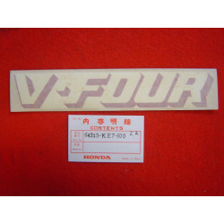 Décor autocollant sabot carénage Honda VF400F | 64245KE7600ZA