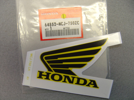 Décor Autocollant Réservoir Gauche Honda CBR900RR 2002 - Type 3