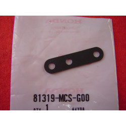 Plaque caoutchouc sacoche Honda ST1300 - Réf. 81319MCSG00