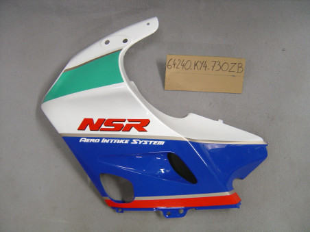 Flanc Carénage Gauche Honda NSR125 RL90 - Réf. 64240KY4730ZB