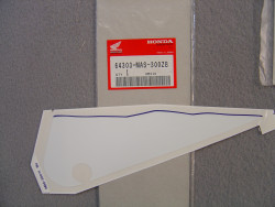 Décor autocollant de carénage central droit pour modèle CBR900RRT 1996 code co