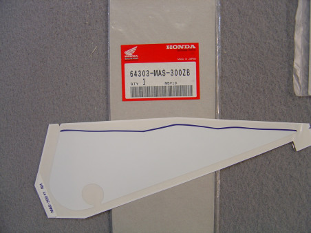 Décor Autocollant Carénage Droit Honda CBR900RR 1996