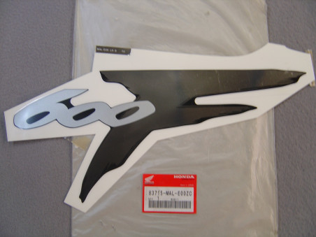 Autocollant couvercle latéral gauche Honda CBR600F | 83715MALE00ZC