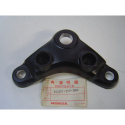 Té supérieur de fourche Honda CB250 CB350 CL350 - Réf. 53231317000