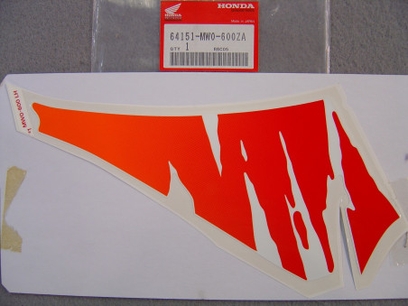Autocollant carénage supérieur gauche Honda CBR900RRN 1992