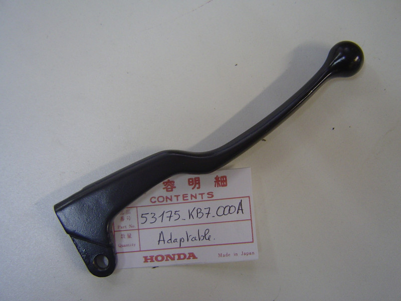 Levier droit coudé Honda XL adaptable - Réf. 53175KB7000A