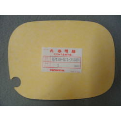 Décor autocollant cache latéral gauche Honda MTX50RFF type A