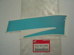 Décor autocollant de flanc de carénage D de CBR1000F 94 code couleur type 1