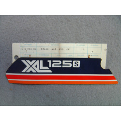Décor cache filtre à air Honda XL125S 80 – Réf. 87128437850ZA