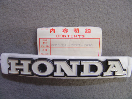 Logo réservoir droit Honda CB350 Four – Réf. 87121333000