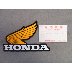 Autocollant flanc radiateur gauche Honda CR125R CR250R - 87127KA3710