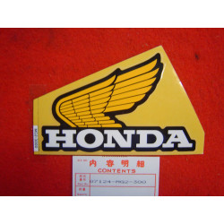 Décor Autocollant Gauche Réservoir Honda XL350RE XL600RD – 87124MG2300
