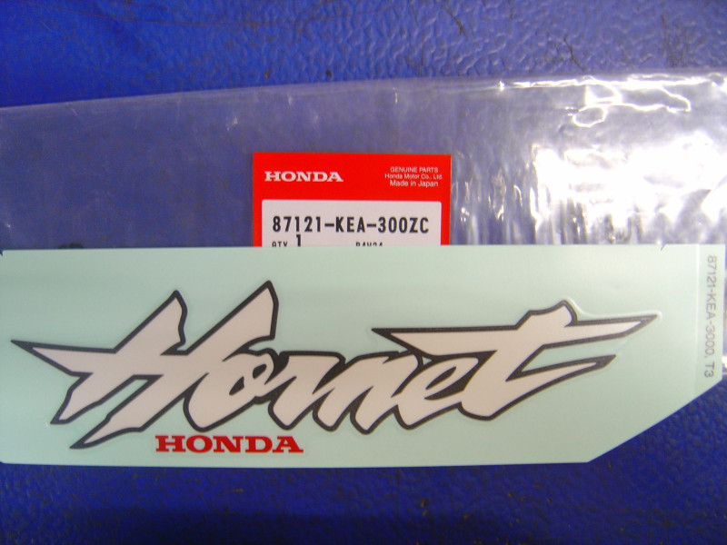 Décor réservoir type3 CB600F Hornet 98 Honda 87121KEA300ZC