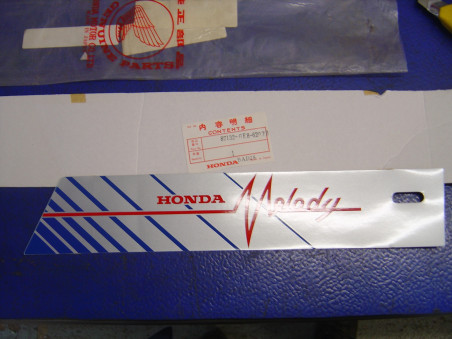 Décor Autocollant Type2 Honda NB50ME – Réf. 87132GE8620ZB