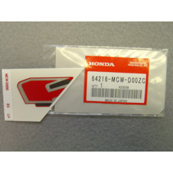 Décor autocollant auvent sup. gauche Honda VFR800 02-03