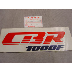 Décor Autocollant Auvent Honda CBR1000FH 87 - Réf. 64323MM5300ZB