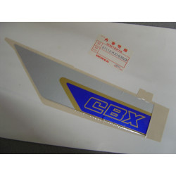 Décor autocollant AV droit Honda CBX750FG 86 - Réf. 87112MJ0630ZB