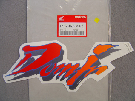 Décor autocollant carénage gauche Honda NX650N 1992 NH196H