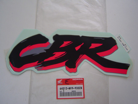 Décor autocollant carénage droit Honda CBR600 93 type 16