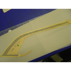 Autocollant selle gauche type 1 Honda – Réf. 87126MC3700ZA