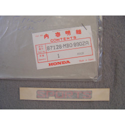 Décor Autocollant Couvercle Latéral Honda VF750SF NH1K