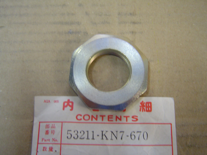 Écrou Cône Supérieur Direction Honda CH125 SRX50 - 53211KN7670