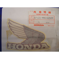Décor Réservoir Type 1 Honda CBX400FC 82 - Réf 87121MA6620ZA